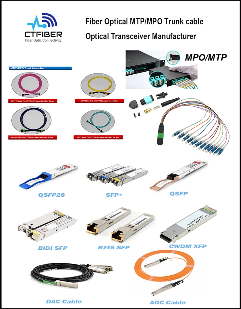 Fiber Optic Cable Patch Cord LC, Sc, St, FC, E2000