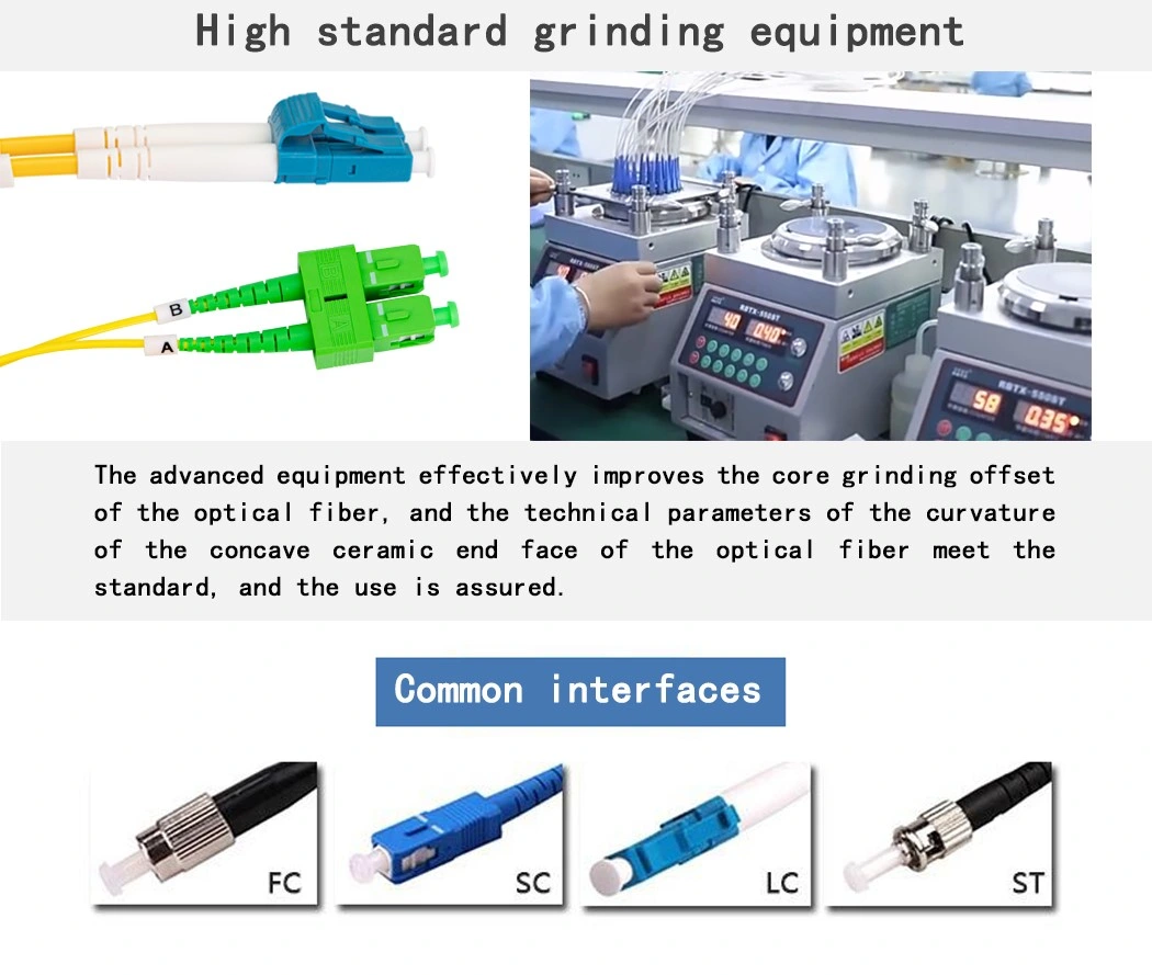 LC-LC Single-Mode Fiber/Fiber Optic Patch Cord (Regular)