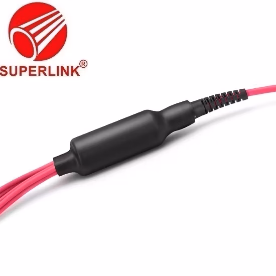 MTP Om4 Multimode Fiber Optic Patch Cord Jumper Cable Breakout Cable Pigtail