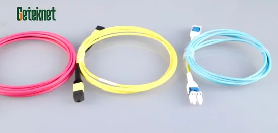 Fiber Optic Jumper Patch Cord with Sc/APC, LC/Upc, FC, St Connectors, Red, Blue, Yellow and Customized Colors, OEM &amp; ODM LSZH