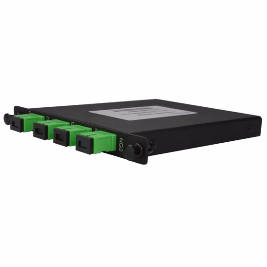 FTTH Pon Fiber Optical CWDM/DWDM/Fwdm ABS Box Type LC Upc Mux Demux Wdm