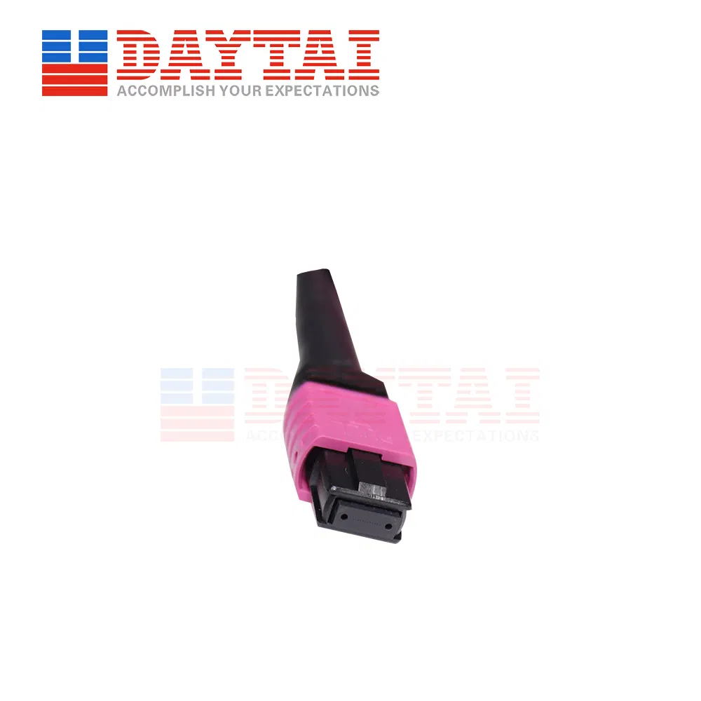 Fiber Optic MPO/MTP Low Loss Patch Cord Om4 Om5 Trunk Cable