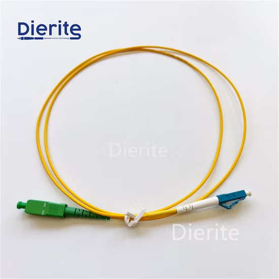 12 Cores MPO to LC/Upc Breakout Cable Single-Mode Multi-Mode Communication Cable
