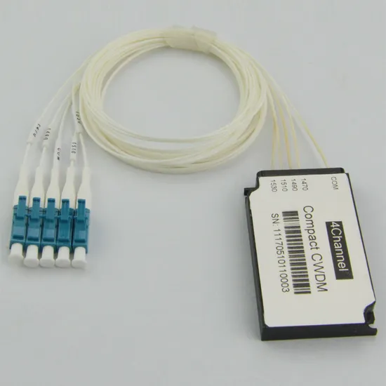 Small Dimension 8 Channel Ccwdm Passive Optical Multiplexer for FTTH Application