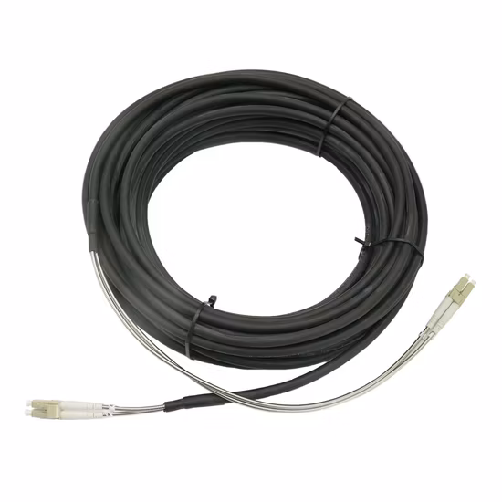 Outdoor Preconnectorized Drop Cable Simplex Duplex FTTH Patch Cable Sc APC Connector Fiber Optic Patch Lead Pigtail